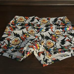 NWOT Rok the Box medium Rainbow Bright shorts